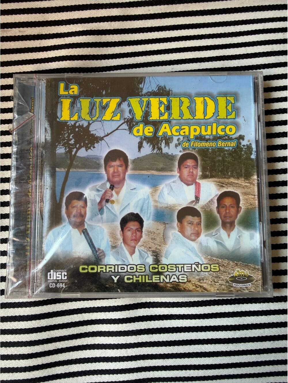 La Luz Verde De Acapulco De Filomeno Bernal - Corridos Costeños Y Chilenas CD